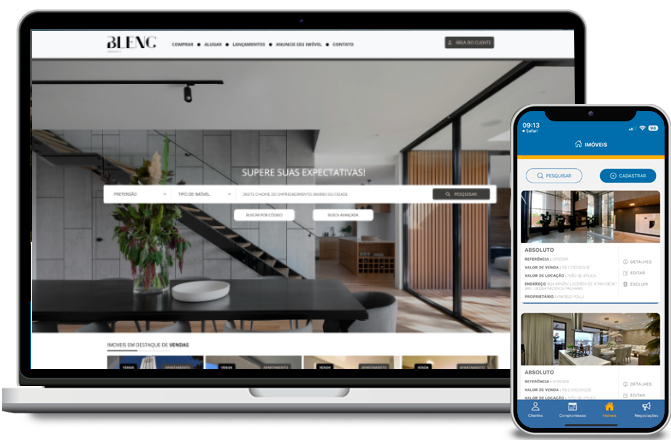 Sites e App Imobase